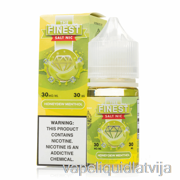 Medusrasas Mentols - Smalkākais Sāls Nic - 30ml 30mg Vape šķidrums